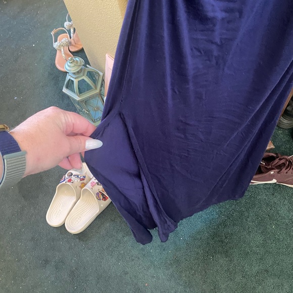 Blue maxi dress size medium - Picture 2 of 3